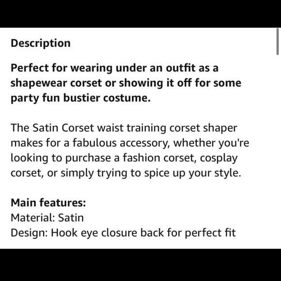 Black On Black Lace Up Corset - Picture 3 of 11